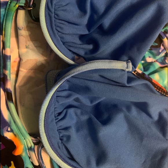 Caribbean Joe PEPLUM Tankini Underwire - Picture 4 of 9